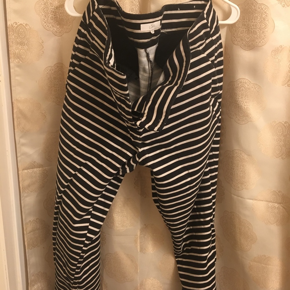 Loft cropped pants